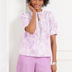 Talbots Light Purple Women's Blouse